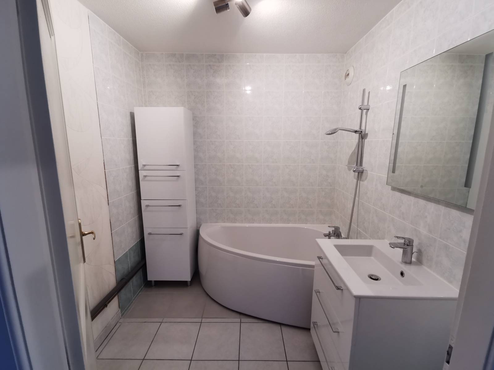 a louer appartement 3 pièce Haguenau salle de bain